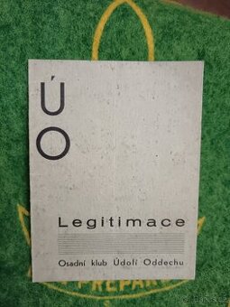 Trampská legitimace T.O. Údolí oddechu. Tramping.