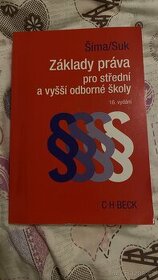 Základy práva pro střední a vyšší odborné školy Šíma/Suk