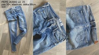 Pepe jeans dámské rifle vel. 25 ..