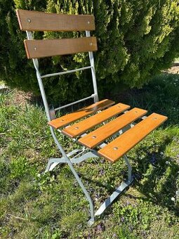 Pivní židle a stoly, PROFI kvalita 24ks židlí, 5ks stůl