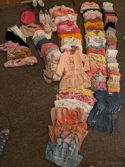 Velký balík oblečení 74/80