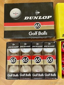 Retro Golfové Míčky Dunlop 65 12ks