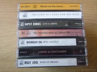 7x ORIGINALNI HUDEBNI MINIDISC