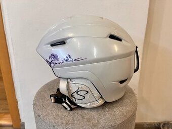 Lyžařská přilba helma + brýle