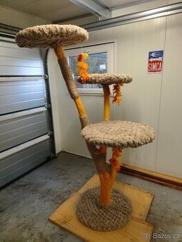 Kočičí strom škrabadlo odpočívadlo pro kočky