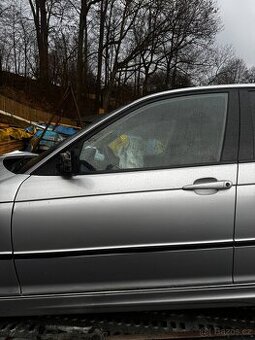 Bmw e46 sada highgloss černé lišty kolem oken