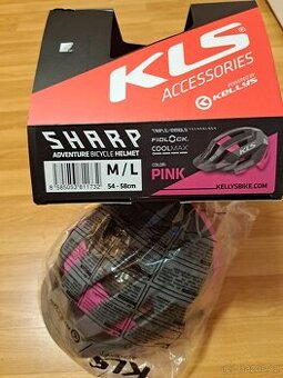 Cyklo přilba KLS Sharp M/L, nová, pouze rozbalená