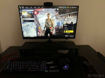 KOMPLETNÍ HERNÍ SET – PC + 165Hz MONITOR + PŘÍSLUŠENSTVÍ