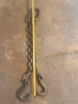 Řetěz s Dvěma Háky Nosnost 2x1000 Kg
