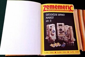 Vyvázané časopisy ZEMĚMĚŘIČ (1994 - 1996 )