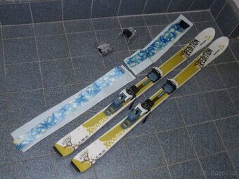 NASERVISOVANÉ SKIALPY LYŽE FISCHER 155 CM EXPEDITION+PÁSY