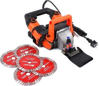 Drážkovací fréza na stěny .5200W(10500 otáček za minutu.