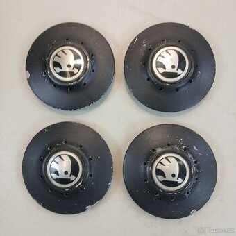 Sada středových krytek Škoda - 4ks