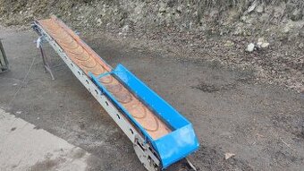 Pásový hliníkový dopravník-koupě