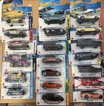 angličáky HW - nové, nevybalené