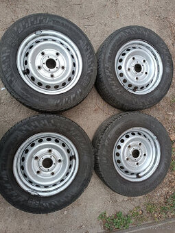 Transit Custom - disky 6,5x15 et60 + letní 215/65/15