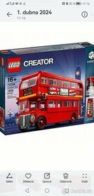 Lego Creator Expert 10258 Londýnský autobus