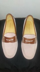Pohodlné kožené boty polobotky mokasíny vel 42, Fairmount