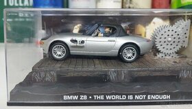 Sběratelský model automobilů Jamese Bonda BMW Z8