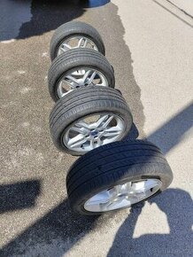 Lité disky 15 na  Fiat+ letní pneu