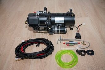 Nezávislé topení. Vodní předehřev. 12V / 24V