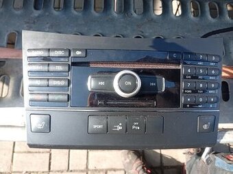 MERCEDES BENZ  E W212, COUPE C207 RÁDIO A DISPLEY ORIG.