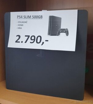 PS4 SLIM 500GB+OVL+HRA