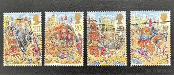 Známky Anglie 1989, Mi. 1231-34