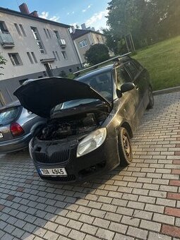 Škoda Fabia 2 1.4tdi 59kW - nepojízdná
