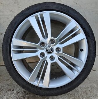 Alu kola Škoda Octavia 3 18" 5x112, Fulda 225/40R18
