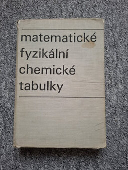 Matematické fyzikální chemické tabulky - 1