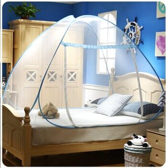 Pop-up moskytiéra 180×200×150 cm - modrá