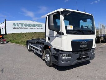 MAN TGM 15.290 4x2 BL + hákový nosič kontejnerů Fornal