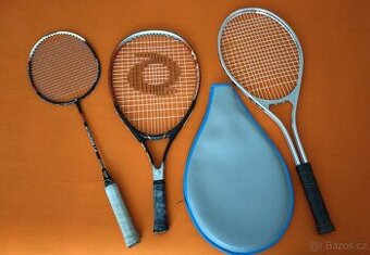 Rakety - tenis, badminton