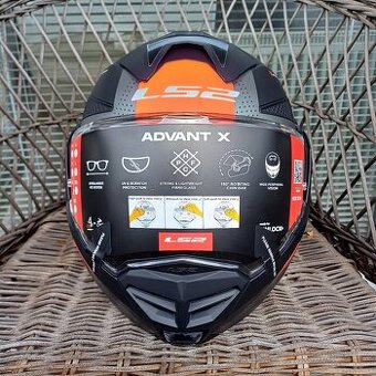 Silniční překlápěcí přilba LS2 Advant X Oblivion