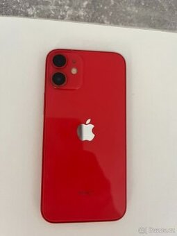Iphone 12 mini, 256 GB red, hezký stav, cena k jednání