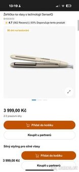 Žehlička Philips sense iq