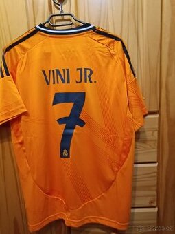 Real Madrid 24/25 Vinícius Jr. venkovní dres M – fan verze