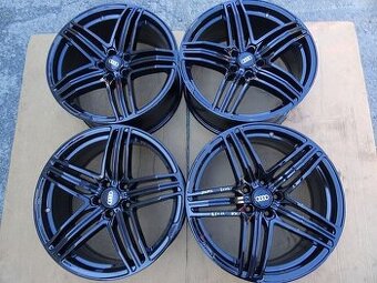 Alu disky na Audi černé, 19", 5x112, ET 42, šířka 8,5J