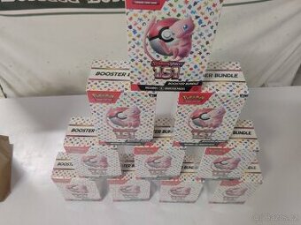 Pokémon BOOSTER BUNDLE 151, nový, zabaleny, anglická verze