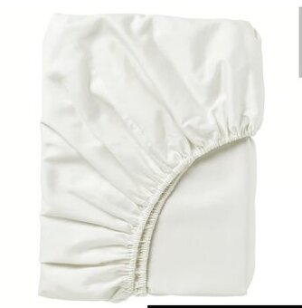 IKEA 
NATTJASMIN
Elastické prostěradlo, bílá, 140x200 cm