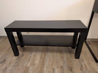 IKEA - LACK TV stolek 90x26x45 cm černohnědá