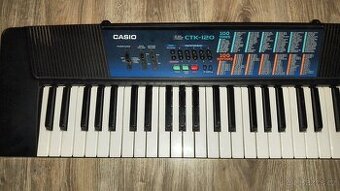 Prodám přenosné hrající klávesy Casio CTK-120 i na baterie .