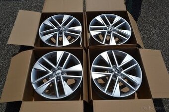 Škoda Rapid, Fabia 3, O1 RS -Nové 17 orig. alu Škoda