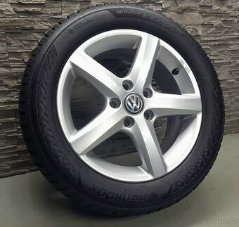 16" Originál VW Aspen 5x112 Golf 7 zimní pneu 7-8mm