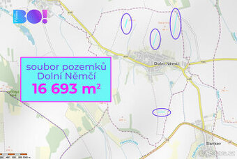 Prodej pole, 16 693 m², Dolní Němčí - 1