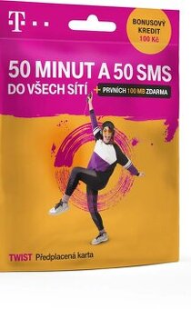 SLEVA - TWIST SIM VIP série 5ks, firma,taxi apod.