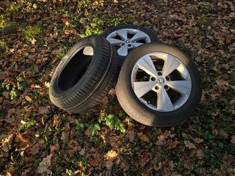 Hliníková kola s letním pneu  Michelin R16