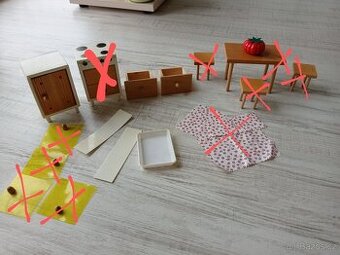 Retro kuchyňka pro panenky