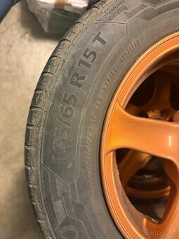 Sada 4 disky R15 letni pneu